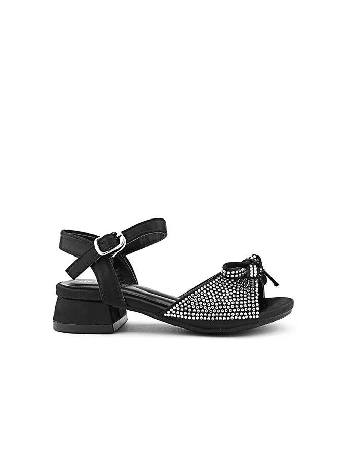 كابلي صنادل بنات بحزام كاحل مسطح